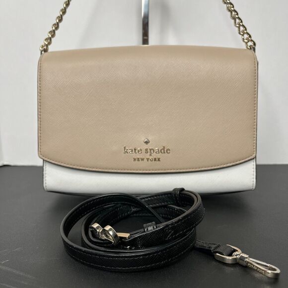 Kate Spade Carson Convertible Crossbody Tote Color Block Saffiano Leather - Picture 12 of 12